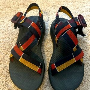Never worn.  Women’s Chaco sandals